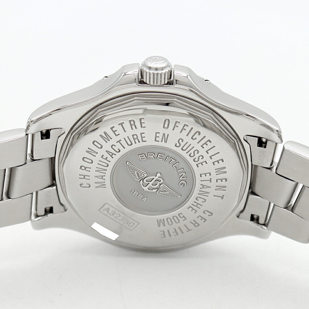 BREITLING ブライトリング コルト GMT A32350 デイト 500m防水 シルバー SS ステンレス メンズ 自動巻き【6ヶ月保証】【腕時計】【中古】