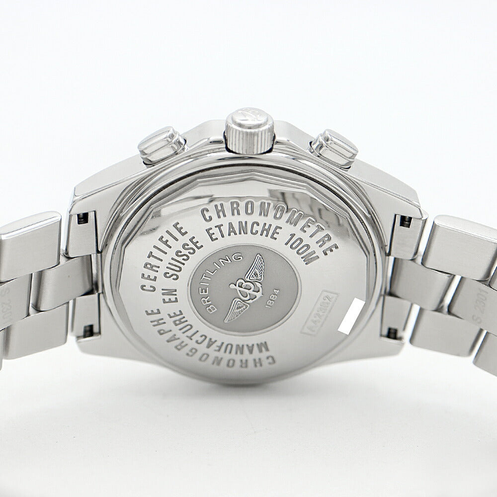 BREITLING ブライトリング B-2 プロフェッショナル クロノグラフ A42362 デイト スモールセコンド 100m防水 黒 ブラック SS ステンレス メンズ 自動巻き【6ヶ月保証】【腕時計】【中古】