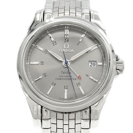 OMEGA Omega De Ville Co-Axial 4533.41 Date Gray SS Stainless Steel Men's Automatic Winding De Ville [6 Month Warranty] [Watch] [Used]