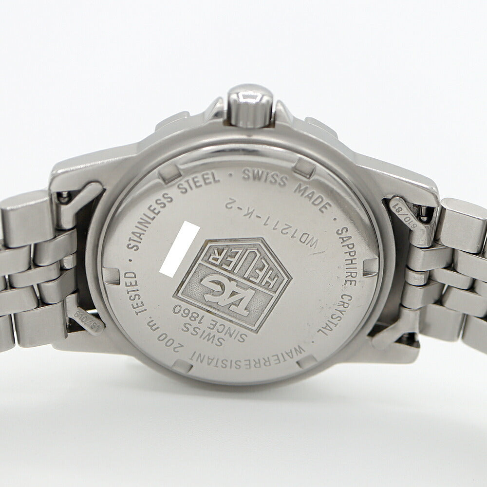 電池交換済 TAG Heuer タグホイヤー プロフェッショナル 200 WD1211-K-2 デイト 200m防水 グレー シルバー SS ステンレス メンズ クォーツ【6ヶ月保証】【腕時計】【中古】
