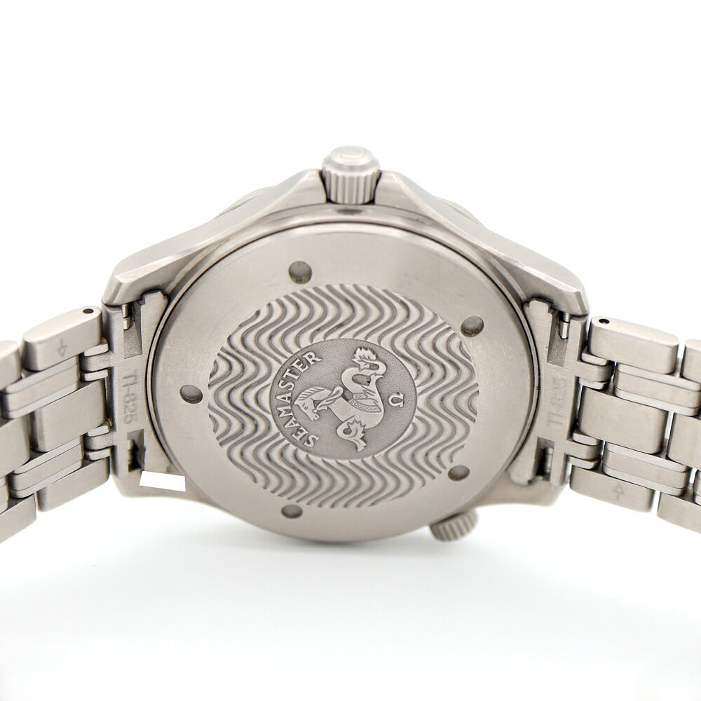 OMEGA オメガ シーマスター プロフェッショナル300 2231.80 300m防水 デイト 青 ブルー Ti チタン メンズ 自動巻き【6ヶ月保証】【腕時計】【中古】