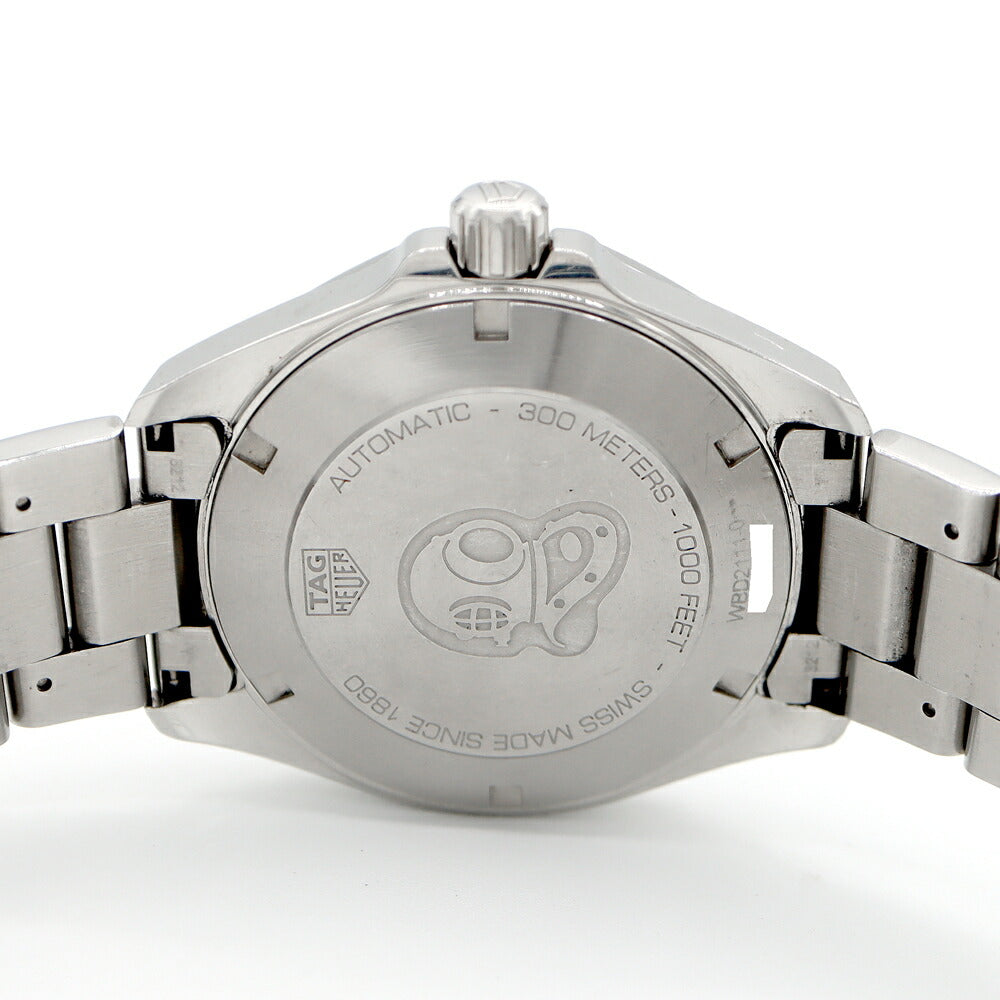 内部点検済 TAG Heuer タグホイヤー アクアレーサー キャリバー5 WBD2111 BA0928 デイト 300m防水 白 ホワイト SS ステンレス メンズ 自動巻き【6ヶ月保証】【腕時計】【中古】