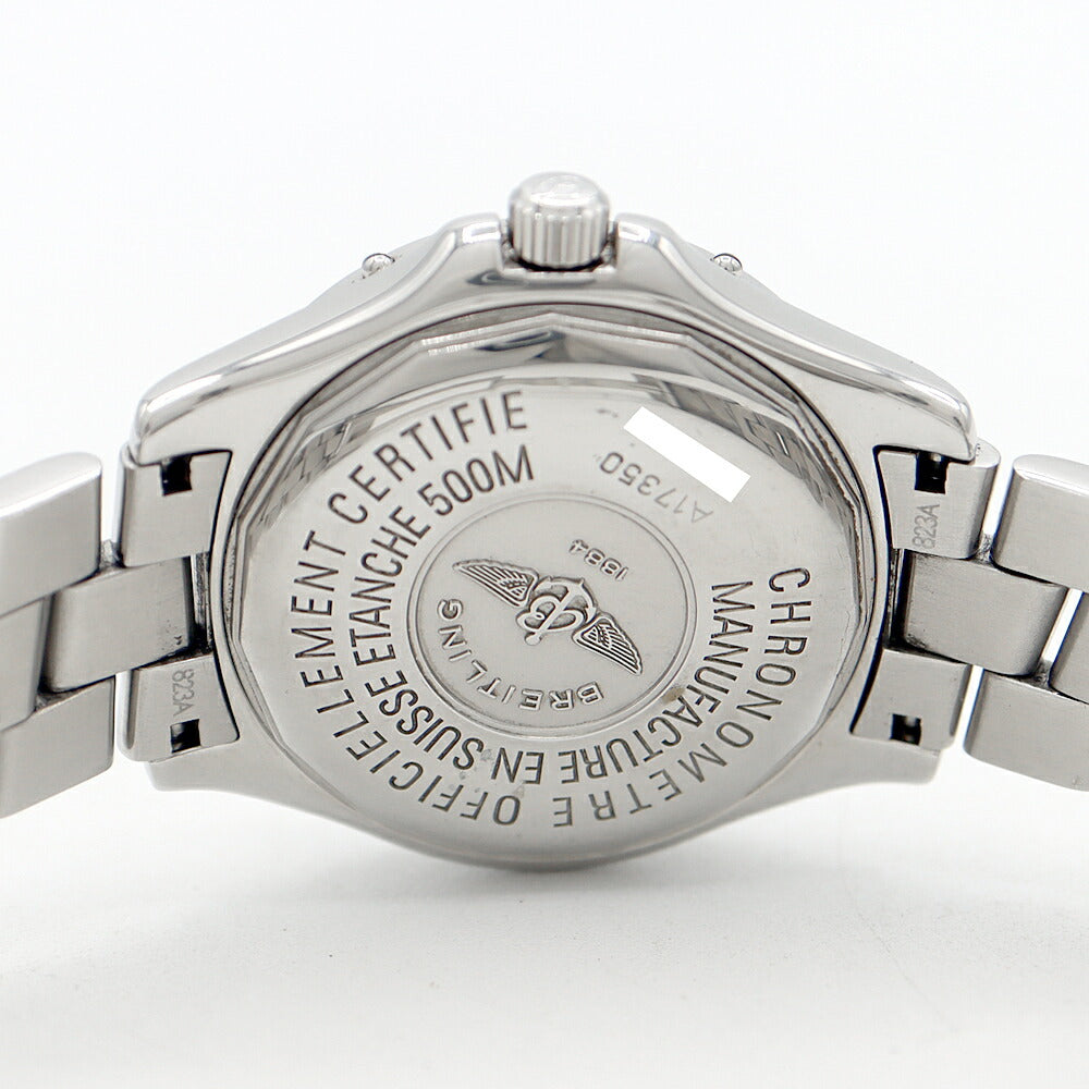 内部点検済 BREITLING ブライトリング コルトオーシャン A17350 クロノメーター デイト 500m防水 シルバー SS ステンレス メンズ 自動巻き【6ヶ月保証】【腕時計】【中古】