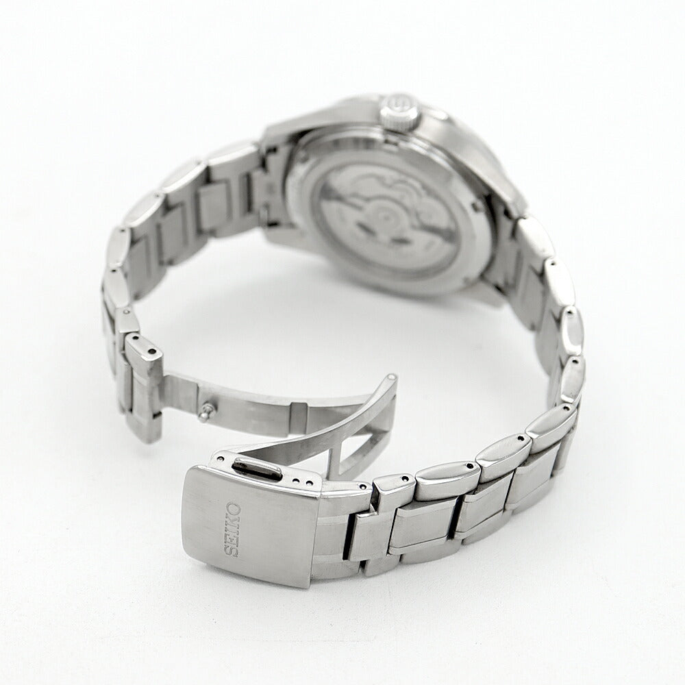 SEIKO セイコー プレザージュ 6R38-00A0 SARX097 オープンハート 裏スケ 100m防水 白 ホワイト SS ステンレス メンズ 自動巻き【6ヶ月保証】【腕時計】【中古】