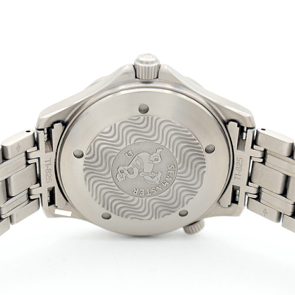 OMEGA オメガ シーマスター 300 プロフェッショナル 2231.80 300m防水 デイト 青 ブルーギョーシェ TI チタン メンズ 自動巻き【6ヶ月保証】【腕時計】【中古】