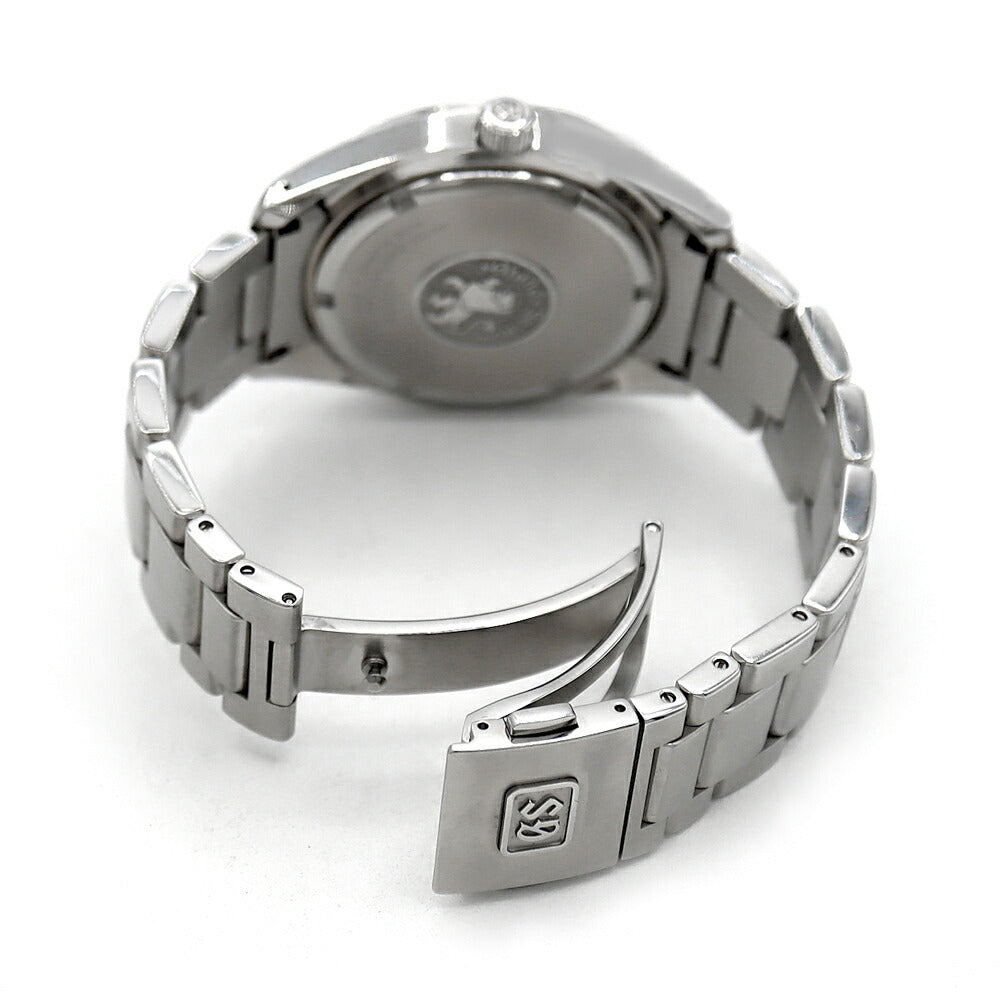 電池交換済 SEIKO セイコー GS グランドセイコー ヘリテージコレクション 9F85-0AC0 デイト 100m防水 シルバー SS ステンレス メンズ クォーツ【6ヶ月保証】【腕時計】【中古】