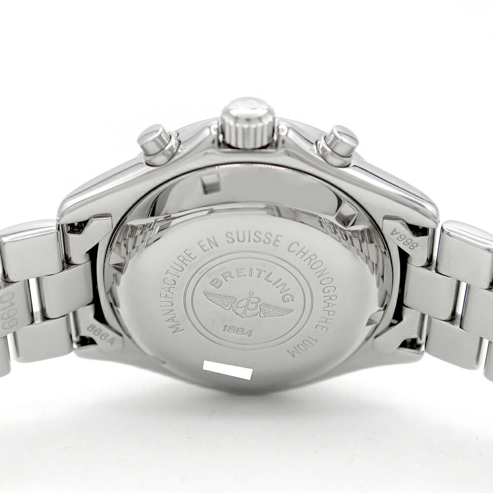 内部点検済 BREITLING ブライトリング コルト クロノグラフ A13035.1 デイト 100m防水 白 ホワイト SS ステンレス 自動巻き【6ヶ月保証】【腕時計】【中古】