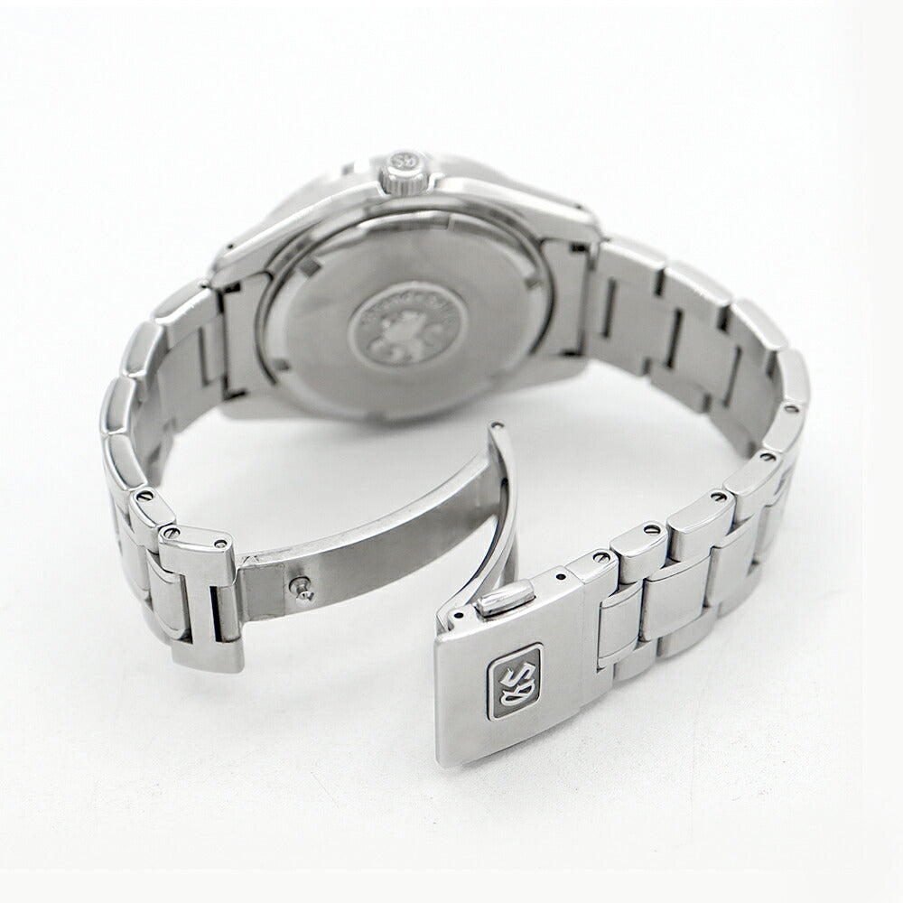 Battery replaced SEIKO GS Grand Seiko Heritage Collection 9F85-0AD0 100m Water Resistant Date Silver SS Stainless Steel Men's Quartz [6 Month Warranty] [Watch] [Used]
