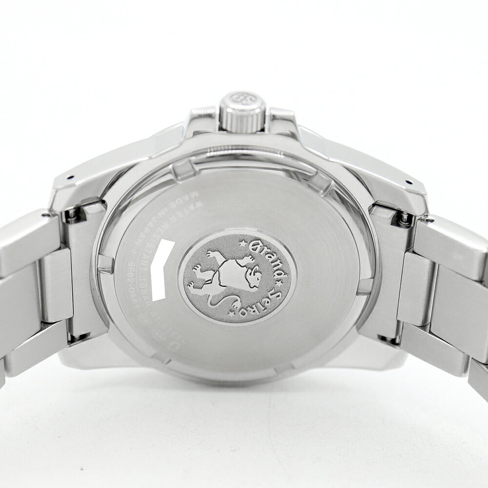 電池交換済 SEIKO セイコー GS グランドセイコー 9F62-0AA1 SBGX053 100m防水 デイト 白 ホワイト SS ステンレス メンズ クォーツ【6ヶ月保証】【腕時計】【中古】