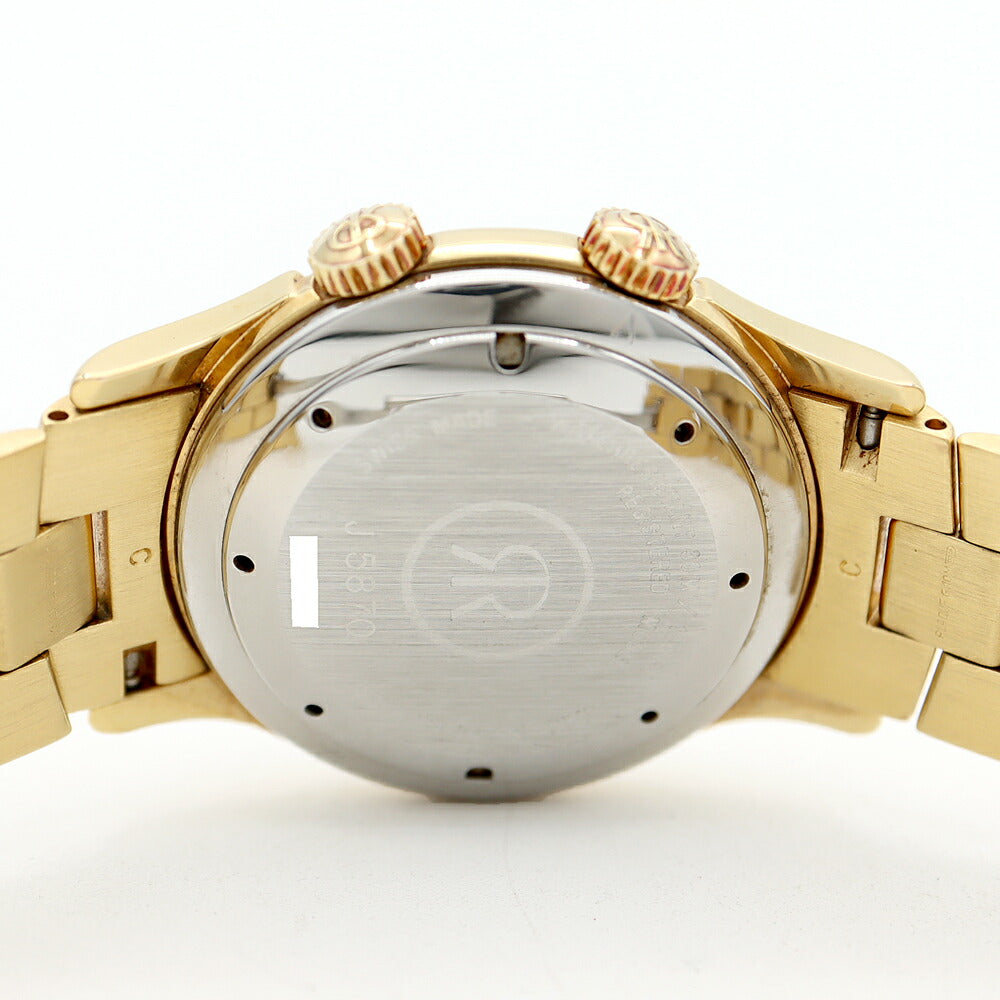 Internally inspected REVUE THOMMEN Cricket J5870 Alarm 30m Water Resistant Silver YGP Yellow Gold SS Stainless Steel Men's Manual Winding [6 Month Warranty] [Watch] [Used]