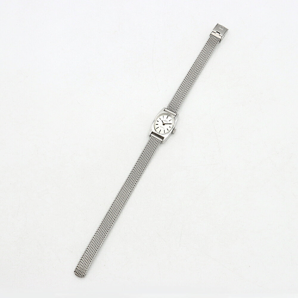 OMEGA オメガ Geneve ジュネーブ 511.362 Cal.485 17石 シルバー SS ステンレス レディース 手巻き アンティーク ヴィンテージ【腕時計】【中古】