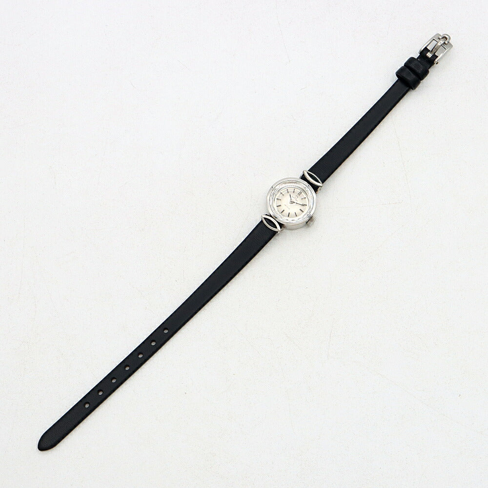 OMEGA オメガ DeVille デビル カットガラス 511.287 Cal.484 17石 シルバー SS ステンレス レディース 純正尾錠 手巻き アンティーク ヴィンテージ デヴィル【腕時計】【中古】