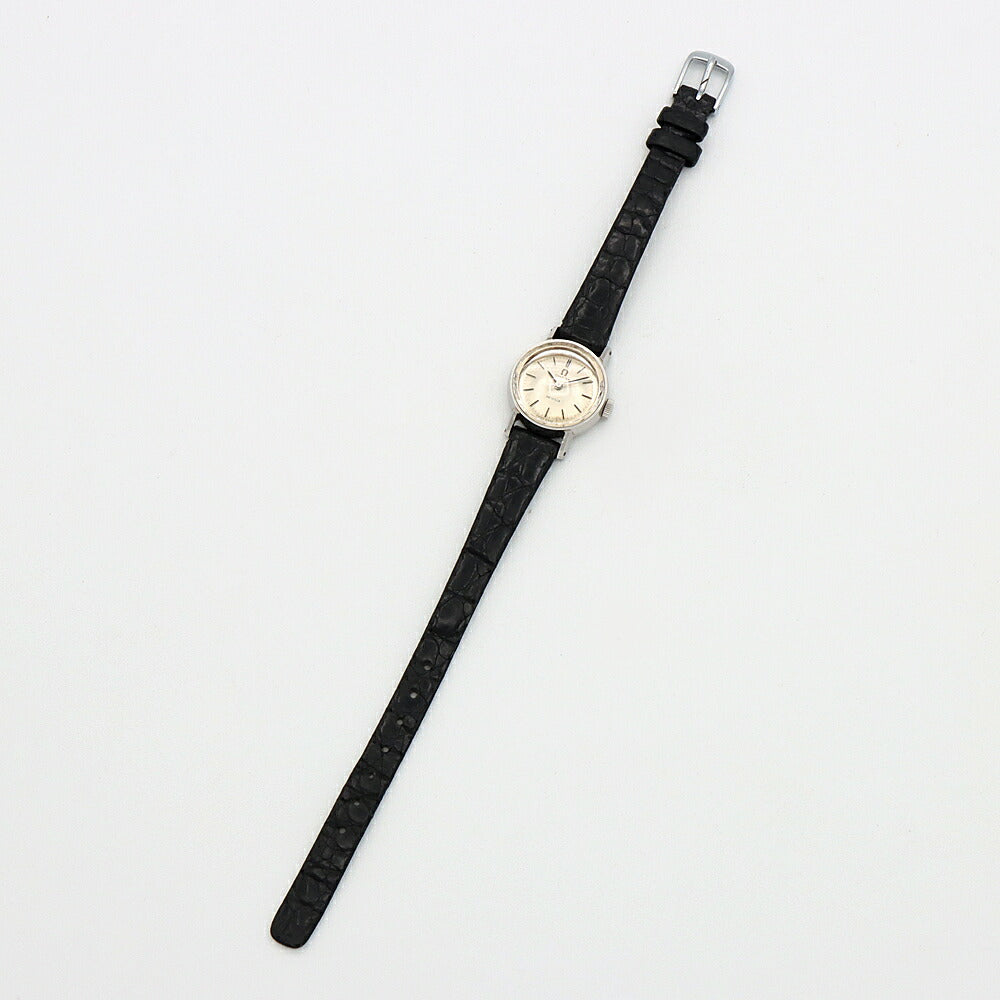 OMEGA オメガ DeVille デビル 531.004 Cal.630 17石 シルバー SS ステンレス レディース 手巻き デヴィル アンティーク ヴィンテージ【腕時計】【中古】