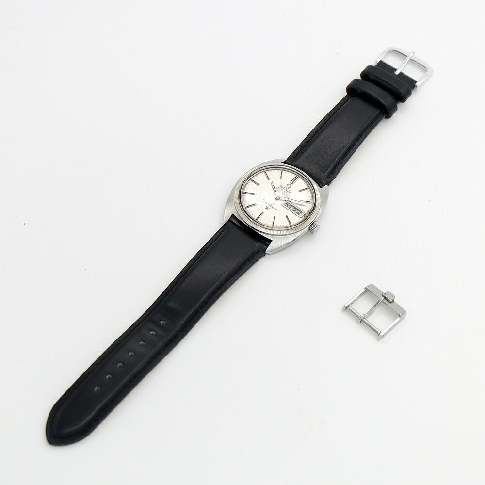 OMEGA オメガ コンステレーション Cライン CD168.029 Cal.751 24石 デイデイト リネンダイヤル シルバー SS ステンレス メンズ 自動巻き アンティーク ヴィンテージ【腕時計】【中古】