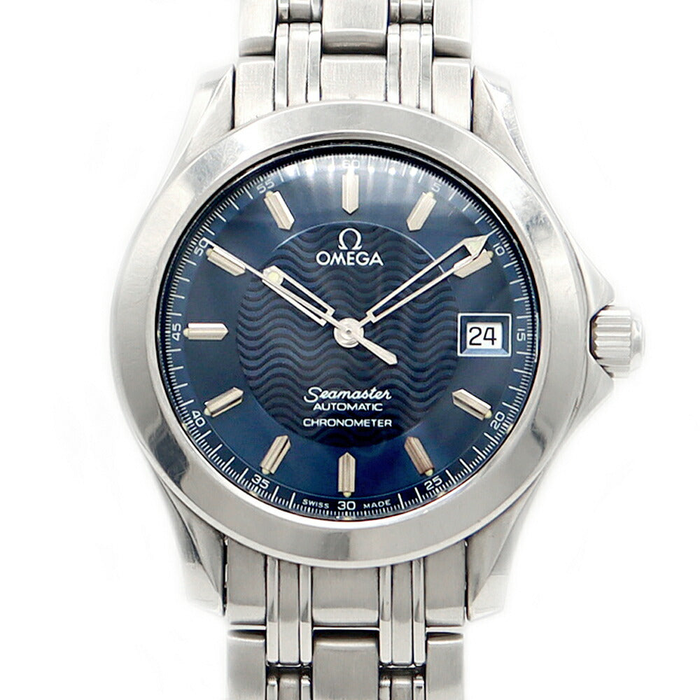 OMEGA Seamaster 120 2501.81 Date 120m Water Resistant Blue SS Stainless Steel Men's Automatic Winding [6 Month Warranty] [Watch] [Used]