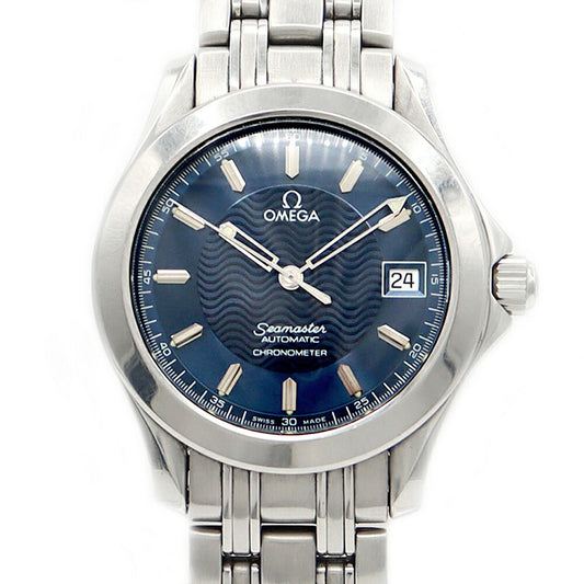 OMEGA Seamaster 120 2501.81 Date 120m Water Resistant Blue SS Stainless Steel Men's Automatic Winding [6 Month Warranty] [Watch] [Used]
