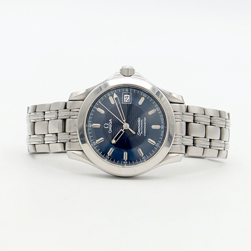 OMEGA Seamaster 120 2501.81 Date 120m Water Resistant Blue SS Stainless Steel Men's Automatic Winding [6 Month Warranty] [Watch] [Used]