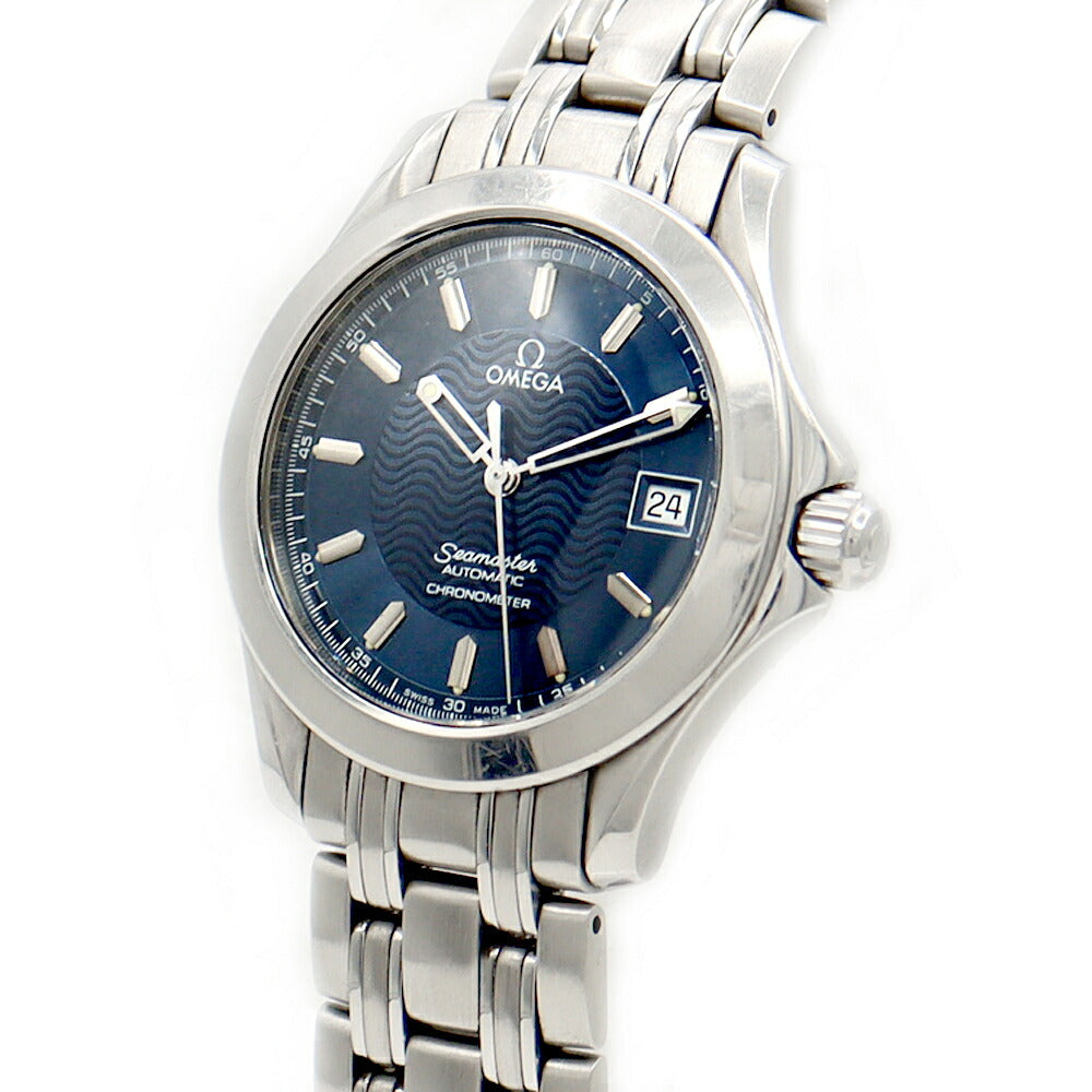 OMEGA Seamaster 120 2501.81 Date 120m Water Resistant Blue SS Stainless Steel Men's Automatic Winding [6 Month Warranty] [Watch] [Used]