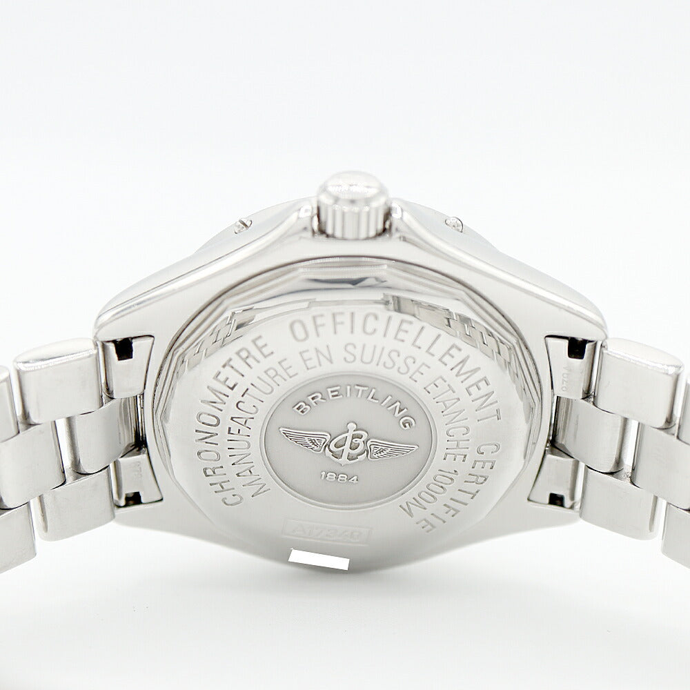 BREITLING ブライトリング スーパーオーシャン A17340 デイト 1000m防水 青 ブルー SS ステンレス メンズ 自動巻き【6ヶ月保証】【腕時計】【中古】