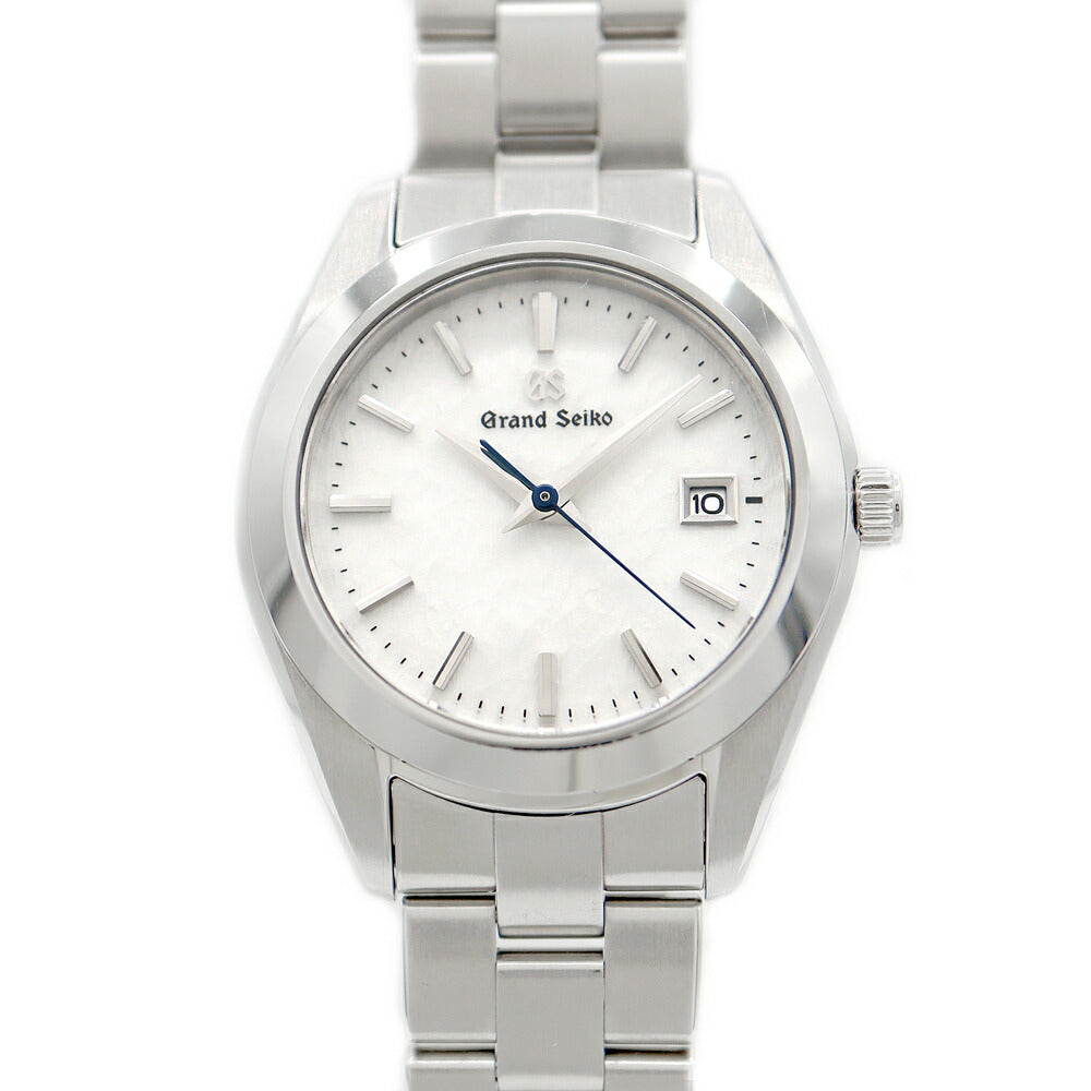 Battery replaced SEIKO GS Grand Seiko Heritage Collection 4J52-0AL0 STGF359 100m Water Resistant Date Snow White White SS Stainless Steel Ladies Quartz [6 Month Warranty] [Watch] [Used]