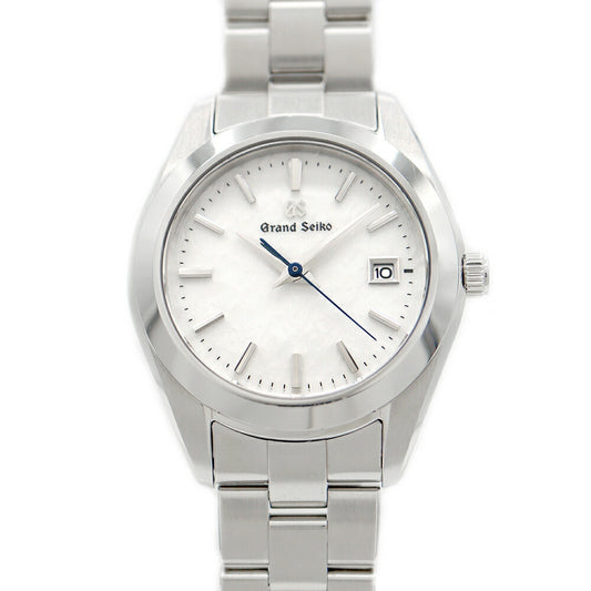 Battery replaced SEIKO GS Grand Seiko Heritage Collection 4J52-0AL0 STGF359 100m Water Resistant Date Snow White White SS Stainless Steel Ladies Quartz [6 Month Warranty] [Watch] [Used]