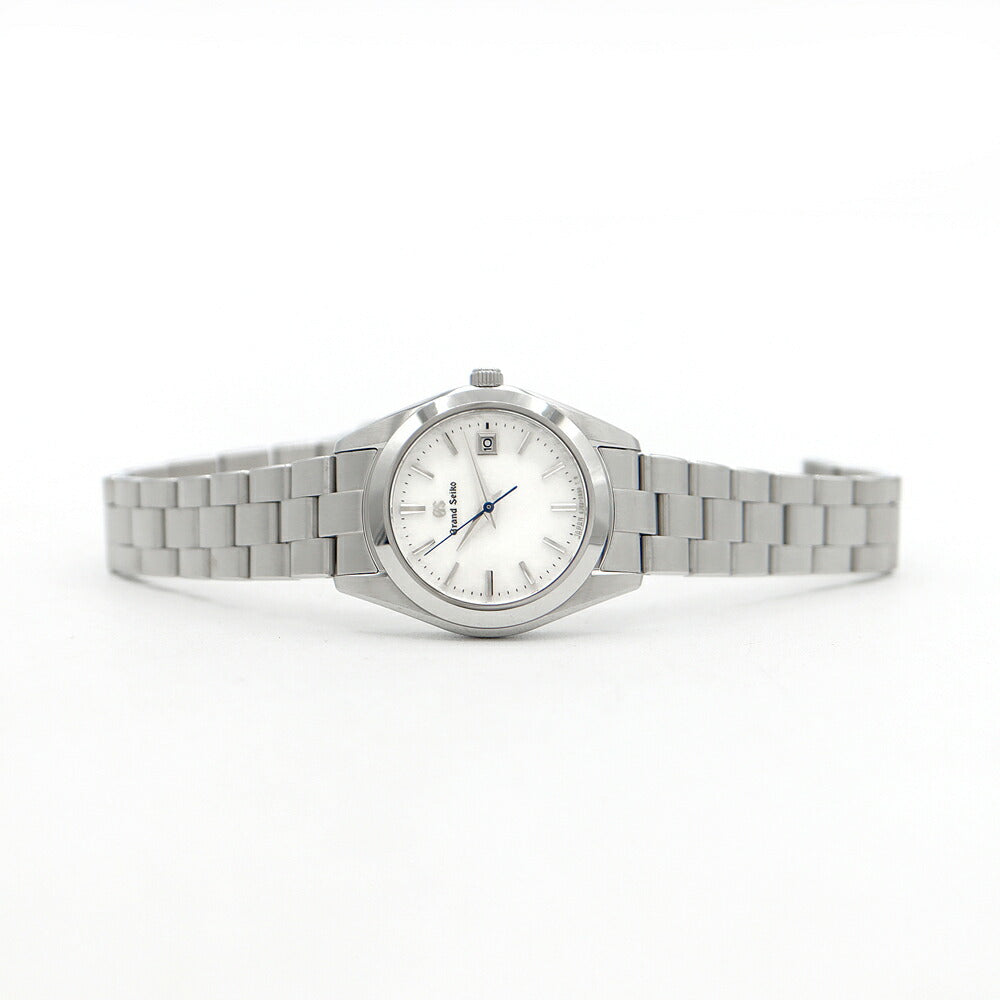 Battery replaced SEIKO GS Grand Seiko Heritage Collection 4J52-0AL0 STGF359 100m Water Resistant Date Snow White White SS Stainless Steel Ladies Quartz [6 Month Warranty] [Watch] [Used]