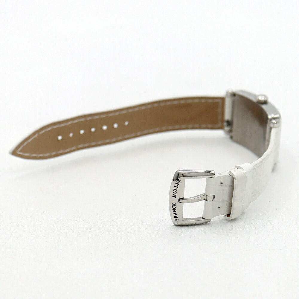 Battery replaced FRANCK MULLER Long Island Color Dream 902 QZ COL DRM Silver Guilloche SS Stainless Steel Genuine Belt Genuine Buckle Ladies Quartz [6 Month Warranty] [Used] [Watch]