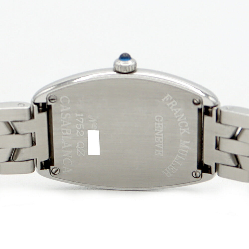 Battery replaced FRANCK MULLER Casablanca 1752 QZ Black SS Stainless Steel Ladies Quartz [6 Month Warranty] [Used] [Watch]