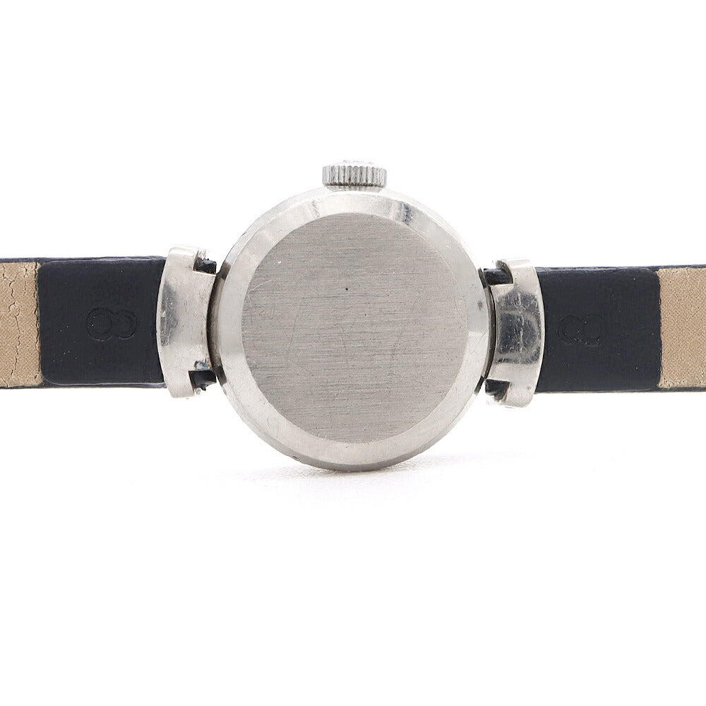 OMEGA オメガ カットガラス BF561-6011 4626106 ダイヤモンド 4Pダイヤ Cal.661 24石 シルバー K14WG ホワイトゴールド 純正尾錠 レディース 自動巻き アンティーク ヴィンテージ【腕時計】【中古】