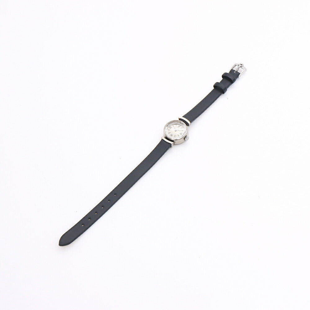 OMEGA オメガ カットガラス BF561-6011 4626106 ダイヤモンド 4Pダイヤ Cal.661 24石 シルバー K14WG ホワイトゴールド 純正尾錠 レディース 自動巻き アンティーク ヴィンテージ【腕時計】【中古】