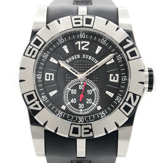 Internally inspected ROGER DUBUIS New Easy Diver Limited to 888 pieces worldwide SED46 14 C9.N CPG9.13R 300m waterproof black SS stainless steel genuine belt genuine buckle men's automatic winding [6 month warranty] [watch] [used]