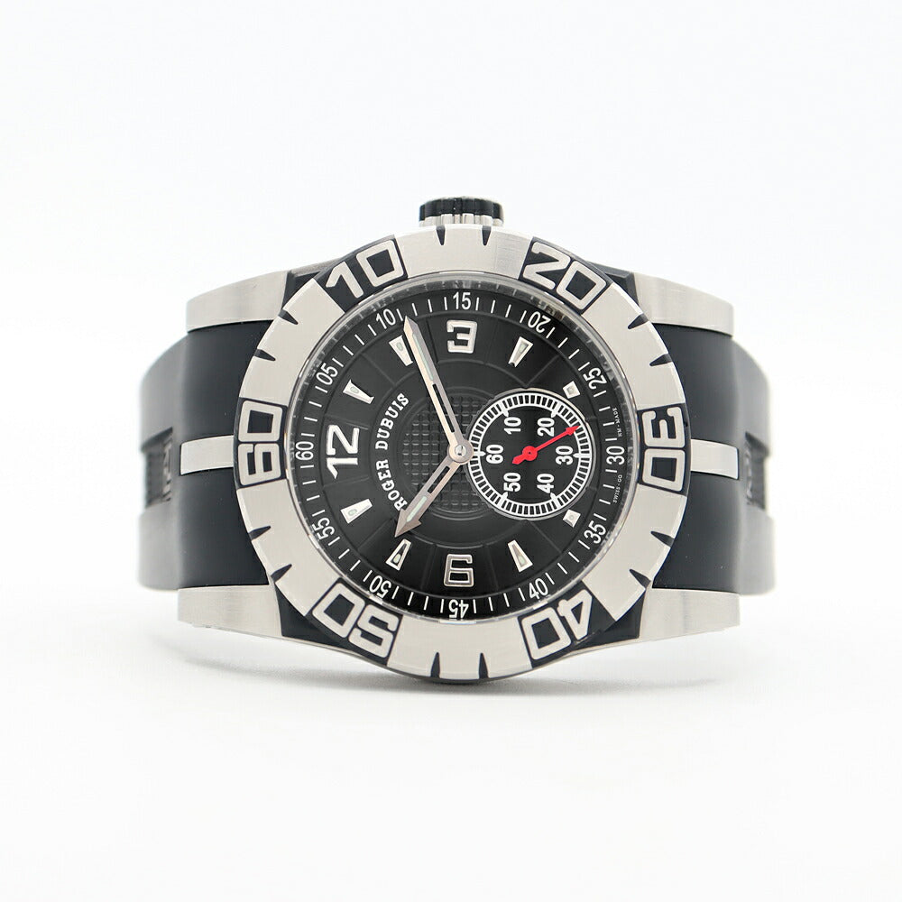 Internally inspected ROGER DUBUIS New Easy Diver Limited to 888 pieces worldwide SED46 14 C9.N CPG9.13R 300m waterproof black SS stainless steel genuine belt genuine buckle men's automatic winding [6 month warranty] [watch] [used]