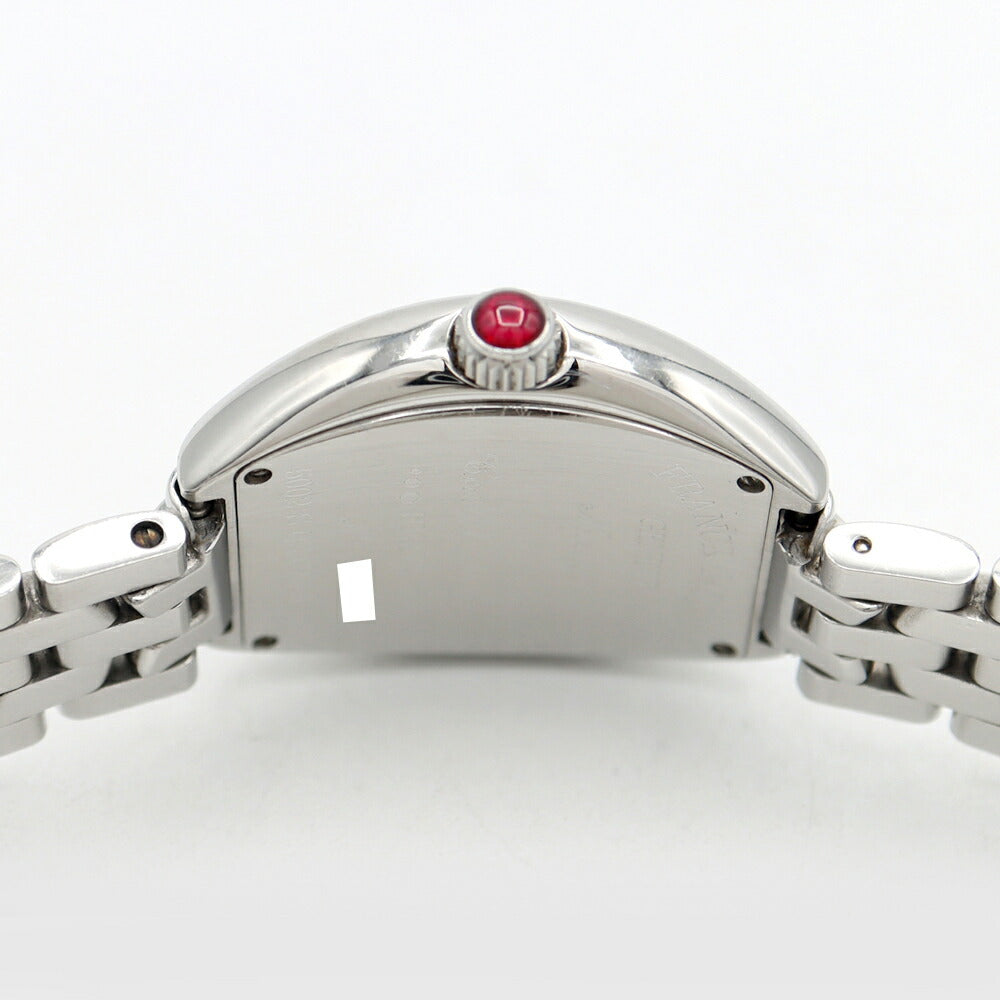 Domestic genuine product Battery replaced FRANCK MULLER Heart to Heart Treso 5002 S QZ Silver Guilloche SS Stainless Steel Ladies Quartz [6 Month Warranty] [Used] [Watch]