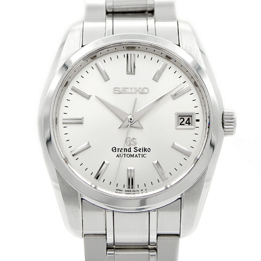 SEIKO GS Grand Seiko Mechanical 9S55-0010 Date 100m Water Resistant Silver SS Stainless Steel Men's Automatic Winding [6 Month Warranty] [Watch] [Used]