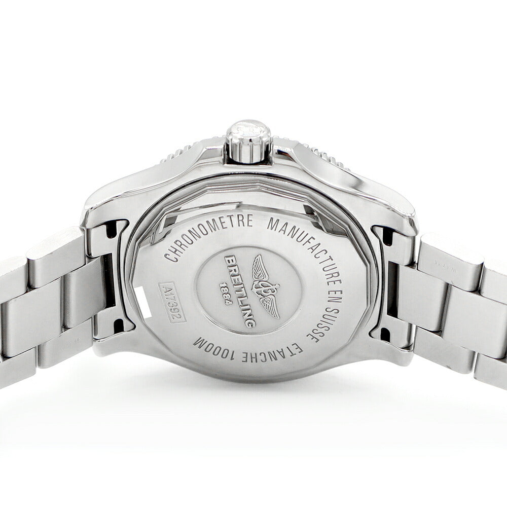 Internally inspected BREITLING Super Ocean II A17392 Date 1000m Water Resistant Blue SS Stainless Steel Men's Automatic Winding [6 Month Warranty] [Watch] [Used]