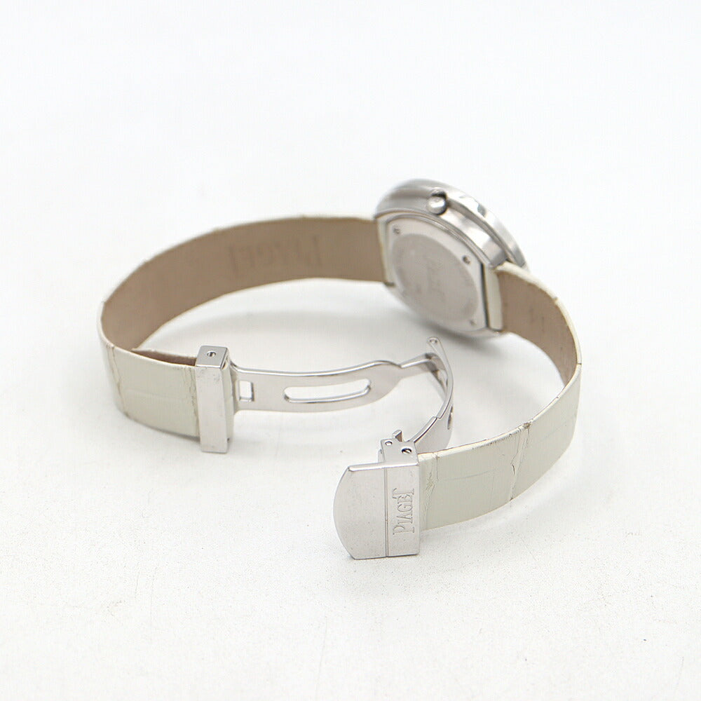 Battery replaced PIAGET Piaget Limelight P10018 Genuine Diamond K18WG White Gold Genuine Belt Genuine Buckle Ladies Quartz [6 Month Warranty] [Watch] [Used]