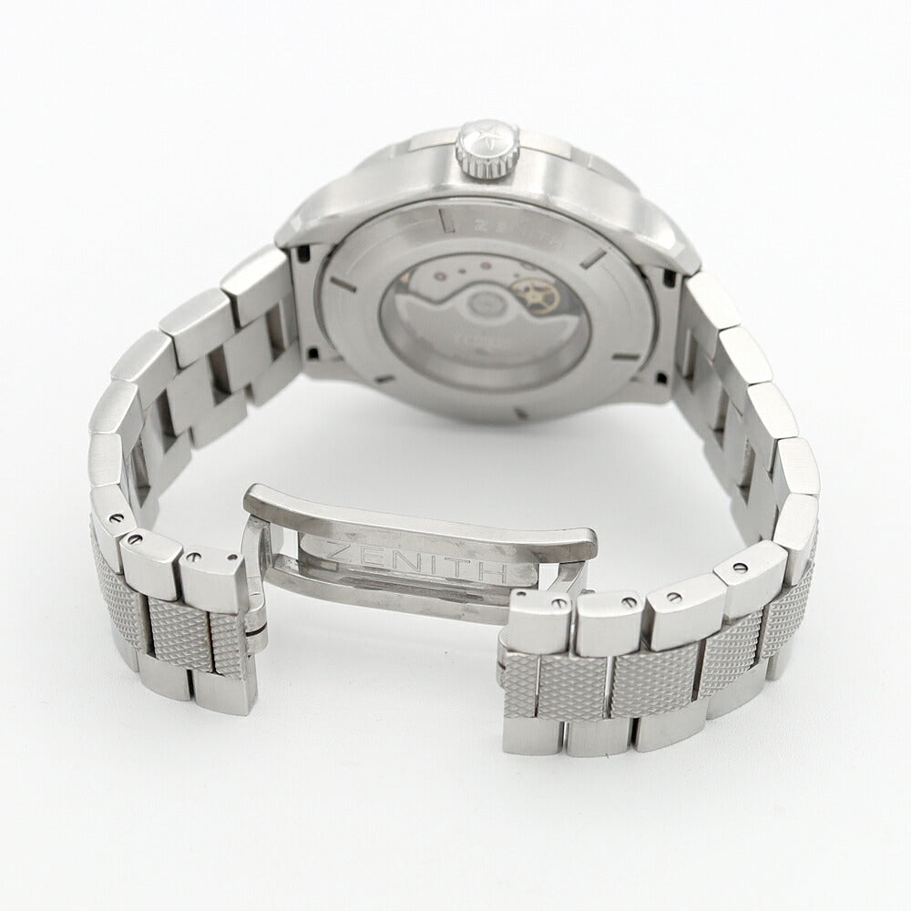 Internally inspected ZENITH Defy Classic Power Reserve Elite 03.0516.685 Date Small Second 300m Water Resistant Silver SS Stainless Steel Men's Automatic Winding [6 Month Warranty] [Watch] [Used]
