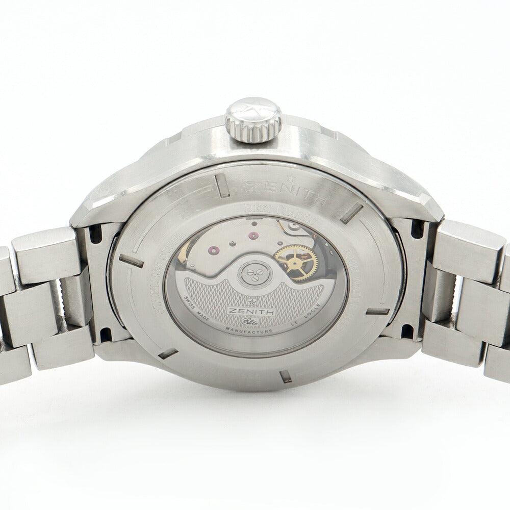 Internally inspected ZENITH Defy Classic Power Reserve Elite 03.0516.685 Date Small Second 300m Water Resistant Silver SS Stainless Steel Men's Automatic Winding [6 Month Warranty] [Watch] [Used]