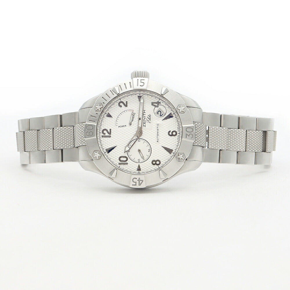 Internally inspected ZENITH Defy Classic Power Reserve Elite 03.0516.685 Date Small Second 300m Water Resistant Silver SS Stainless Steel Men's Automatic Winding [6 Month Warranty] [Watch] [Used]