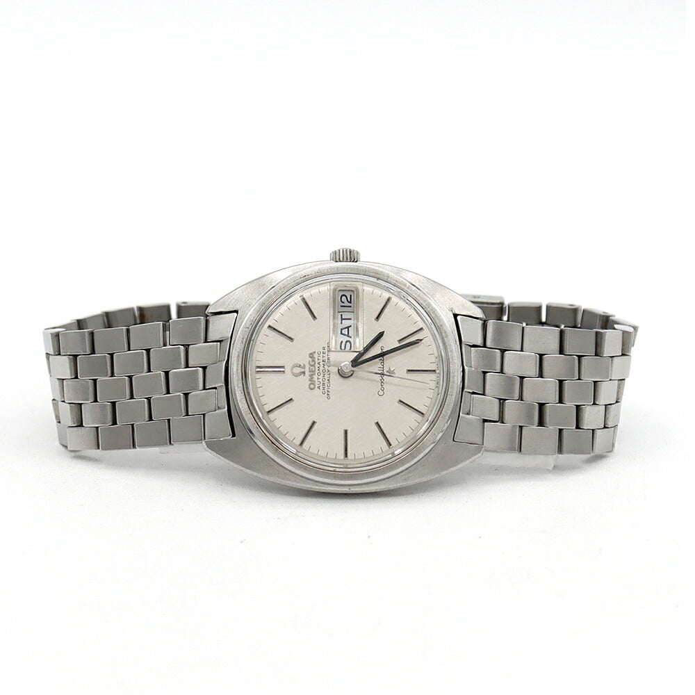 OMEGA Constellation C Line 168.019 Cal.751 24 Jewels Day Date Silver SS Stainless Steel Men's Automatic Winding Antique Vintage [Watch] [Used]