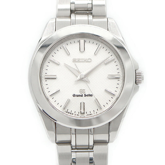 Battery replaced SEIKO GS Grand Seiko 4J51-0AB0 100m waterproof white SS stainless steel ladies quartz [6 months warranty] [watch] [used]