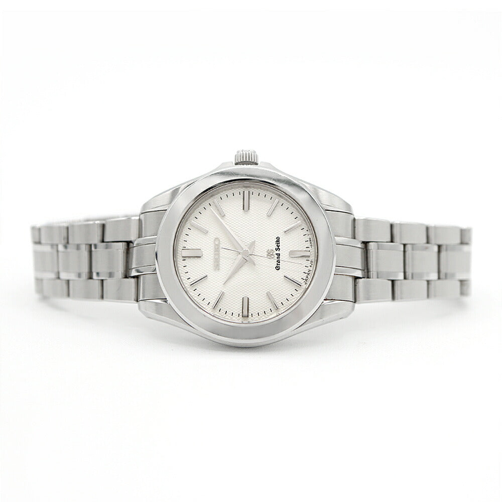 Battery replaced SEIKO GS Grand Seiko 4J51-0AB0 100m waterproof white SS stainless steel ladies quartz [6 months warranty] [watch] [used]