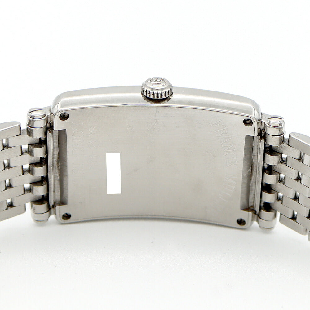 Battery replaced FRANCK MULLER Long Island Relief 952 QZ Gray SS Stainless Steel Men Women Boys Quartz [6 Month Warranty] [Used] [Watch]