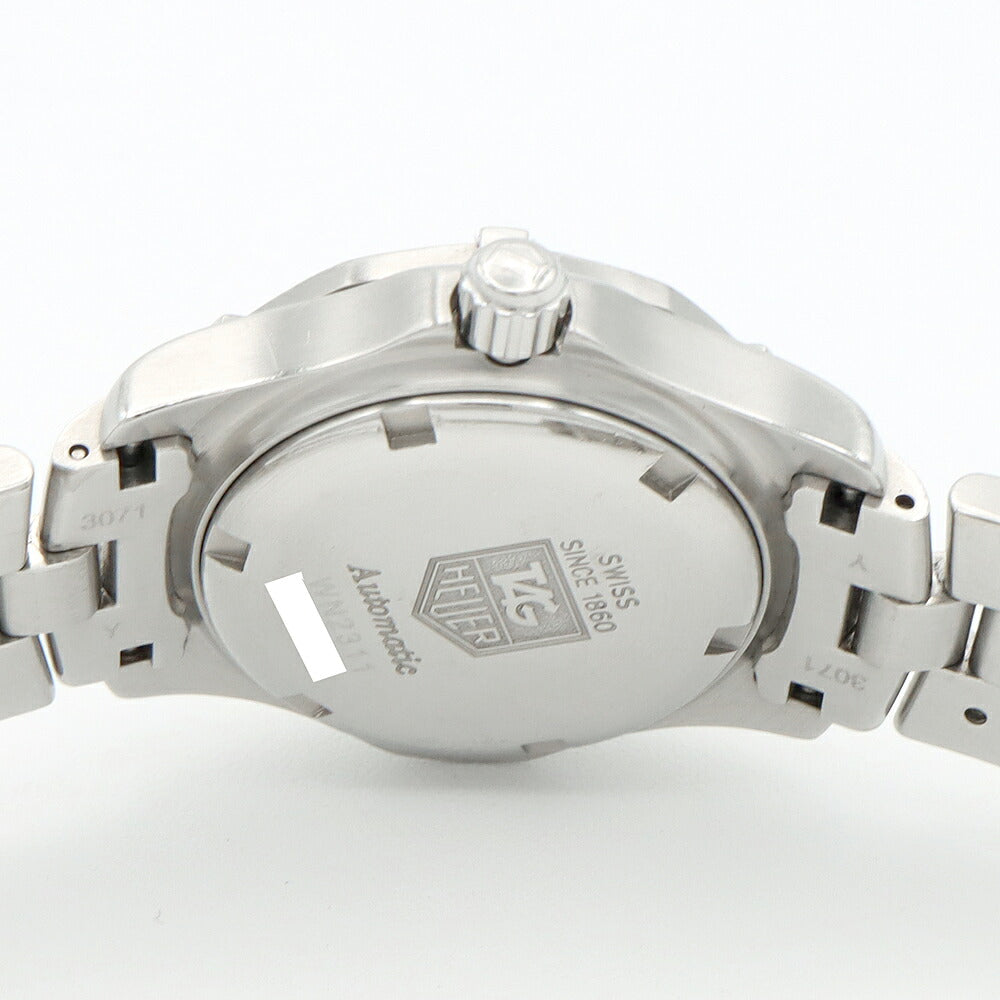 TAG Heuer タグホイヤー 2000 エクスクルーシブ WN2311 デイト 200m防水 アイスブルー SS ステンレス レディース 自動巻き【6ヶ月保証】【腕時計】【中古】