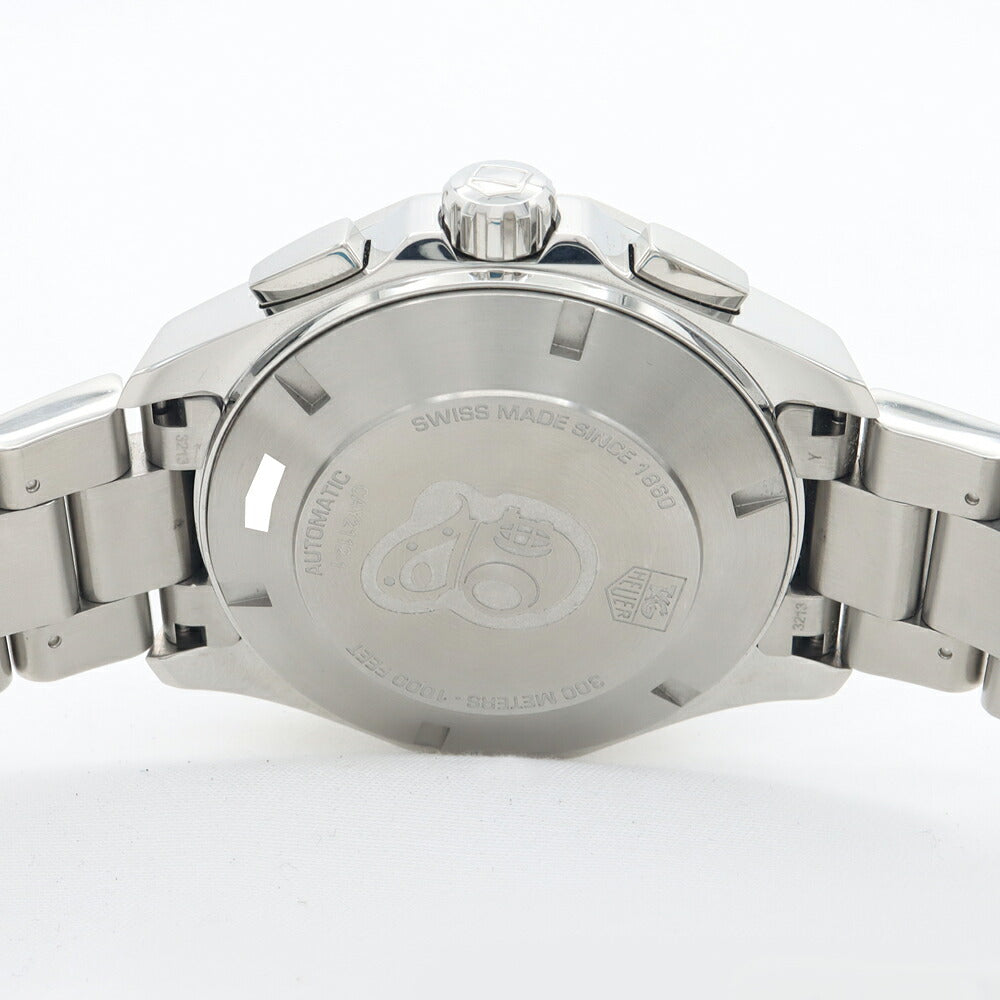 TAG Heuer タグホイヤー アクアレーサー キャリバー16 クロノグラフ CAY2112 BA0927 デイト 300m防水 青 ブルー SS ステンレス メンズ 自動巻き【6ヶ月保証】【腕時計】【中古】