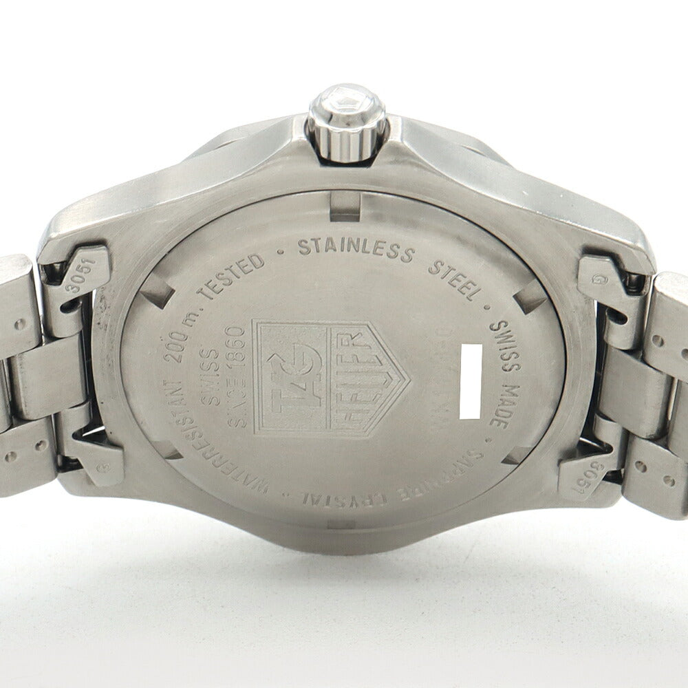 電池交換済 TAG Heuer タグホイヤー 2000シリーズ プロフェッショナル WK1116 デイト 200m防水 青 ブルー SS ステンレス メンズ クォーツ【6ヶ月保証】【腕時計】【中古】