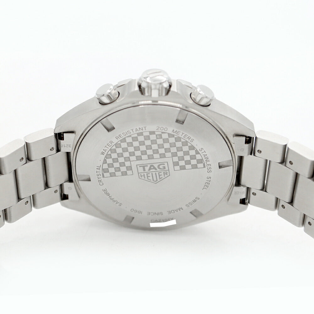 電池交換済 TAG Heuer タグホイヤー フォーミュラ1 クロノグラフ CAZ101Y 200m防水 デイト 黒 ブラック SS ステンレス メンズ クォーツ フォーミュラー1【6ヶ月保証】【腕時計】【中古】