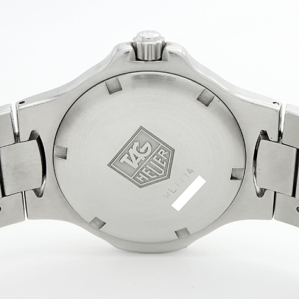 電池交換済 TAG Heuer タグホイヤー キリウム WL1114 デイト 200m防水 シルバー SS ステンレス メンズ クォーツ【6ヶ月保証】【腕時計】【中古】