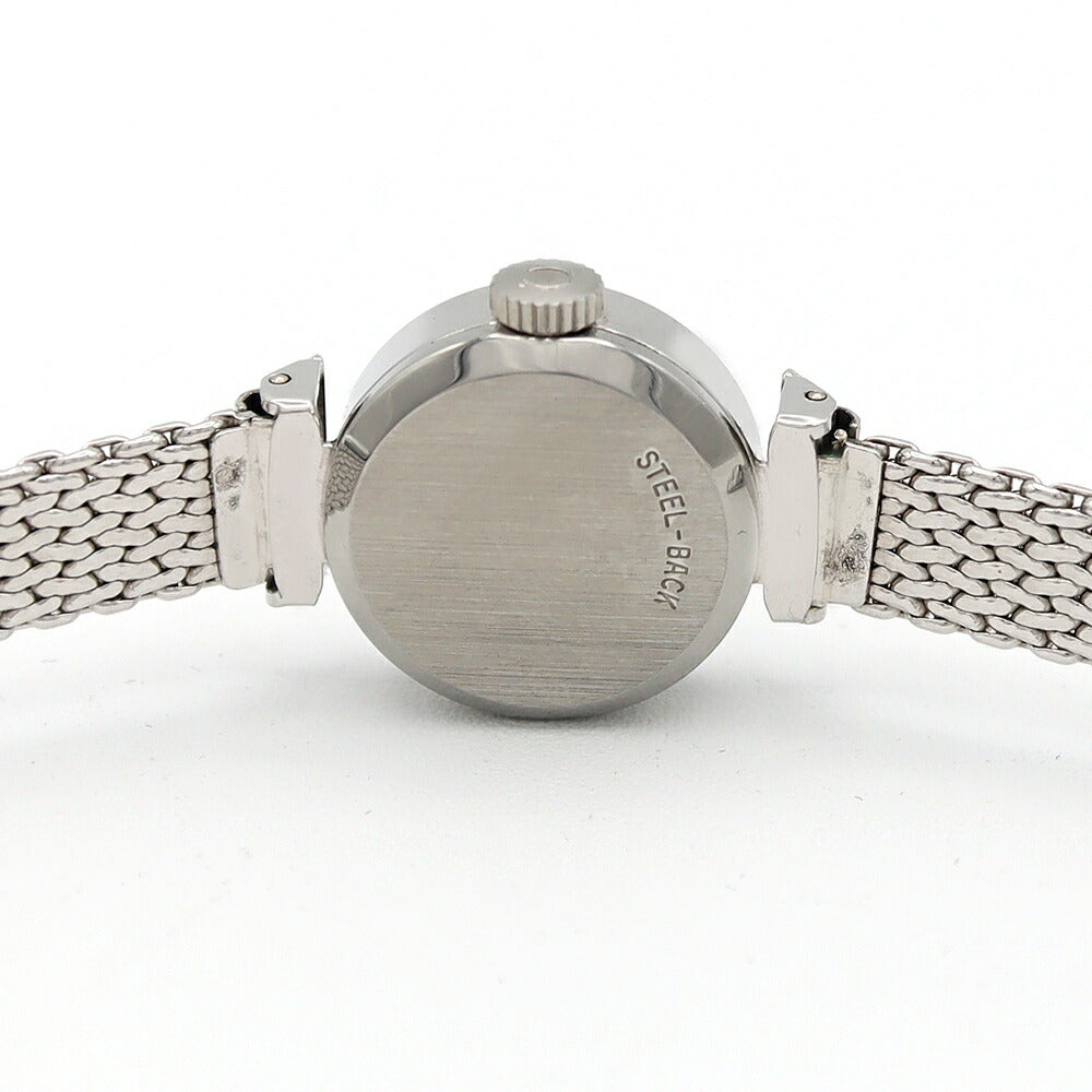 OMEGA オメガ DeVille デビル カットガラス 511.286 Cal.485 17石 シルバー SS ステンレス レディース 手巻き アンティーク ヴィンテージ デヴィル【腕時計】【中古】