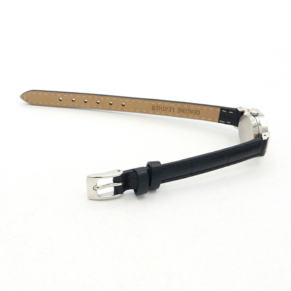 OMEGA オメガ DeVille デビル カットガラス 511.254 Cal.485 17石 リネンダイヤル シルバー SS ステンレス レディース 手巻き デヴィル アンティーク ヴィンテージ【腕時計】【中古】